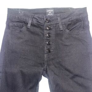 Just black high rise skinny jeans